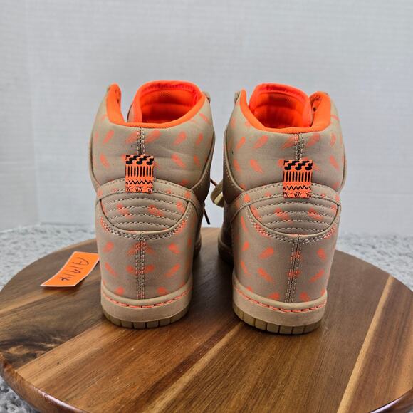 Nike Dunk Sky Hi Black History Month Hidden Wedge Sneakers Womens 6.5 586581-200 - Picture 3 of 16